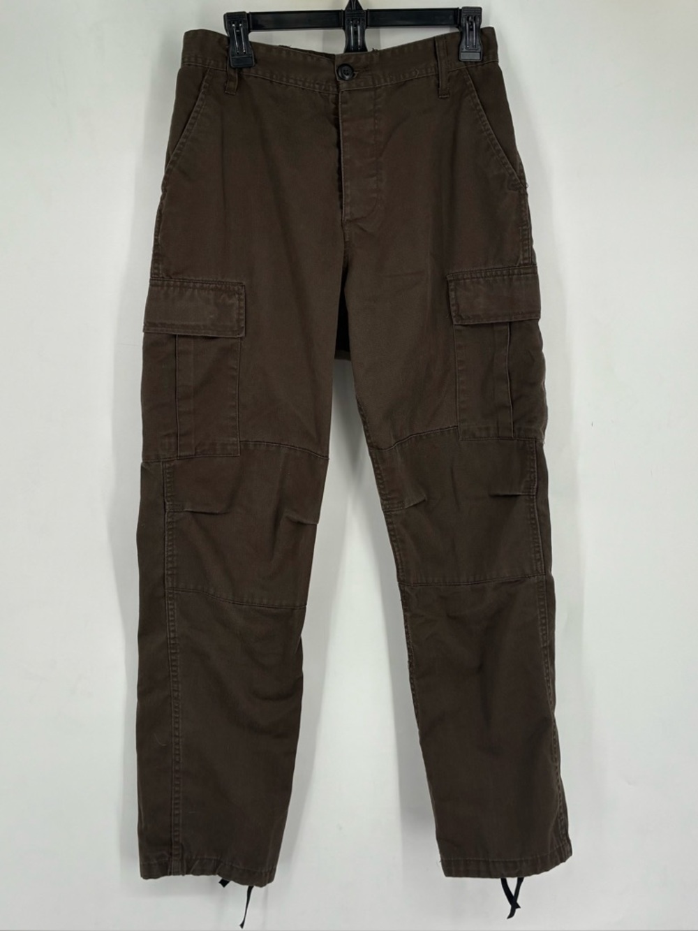 Rothco BDU Mens 30x30 Brown Cargo Pants Baggy Military Army Pockets Double Knee